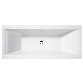 Square Double Ended Bath + Panel