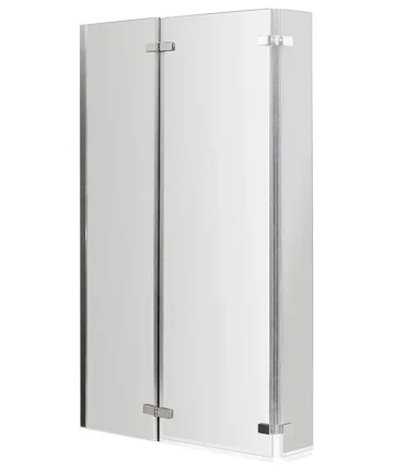 Ella 1400 Square Hinged Bath Screen