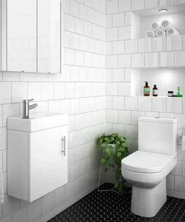 Minimalist Cloakroom Suite