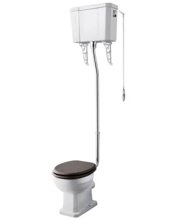 Carlton High Level Traditional Toilet - WC, Cistern and Pan