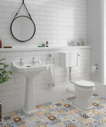 Carlton Low Level Bathroom Suite 500mm Basin