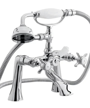 Traditional 1/2" Bath Shower Mixer - Chrome