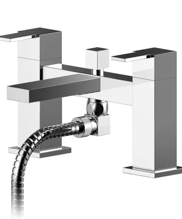 Sanford Chrome Bath Shower Mixer + Shower Kit
