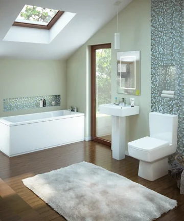 Bliss 5 Piece Bathroom Suite 1600 x 700mm