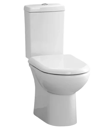 Knedlington Short Projection Cloakroom Toilet with Seat