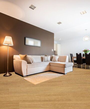 LVT Gingerbread Oak Vinyl Flooring Waterproof Planks Covers 10.8M² Area