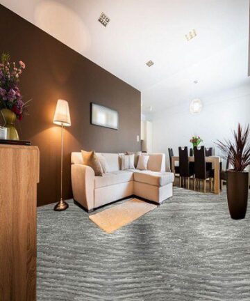 Grey Oak Wood Vinyle Flooring Planks, 18.55 m2 With Free Under Layer